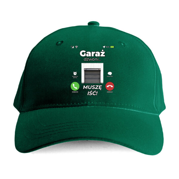 Czapka motoryzacyjna bekowa - garaż dzwoni - obrazek 2