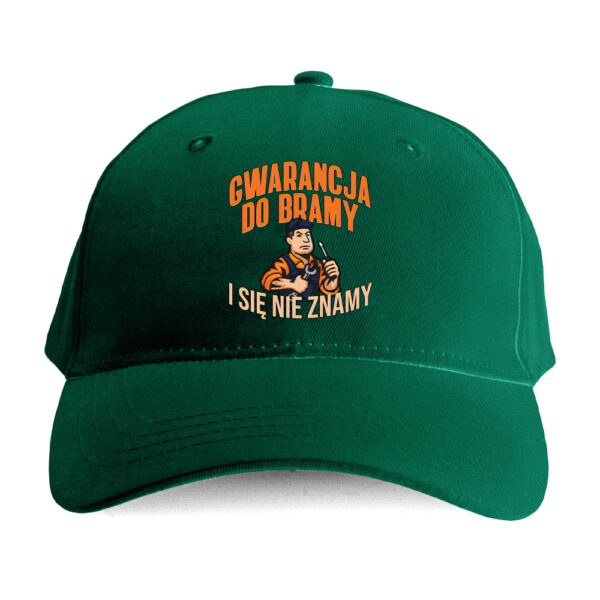 Czapka dla mechanika – Gwarancja do bramy - obrazek 2