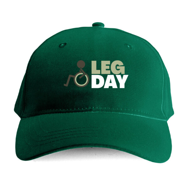 Czapka sportowa – Leg day - obrazek 2