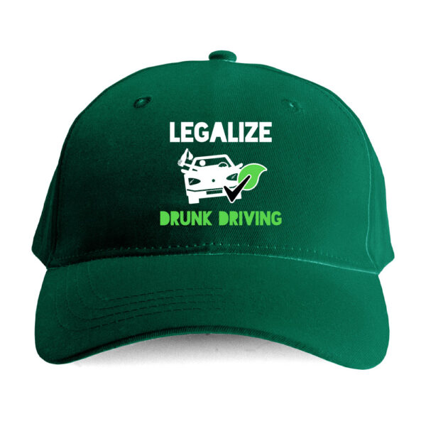 Czapka motoryzacyjna bekowa - legalize drunk driving - obrazek 2