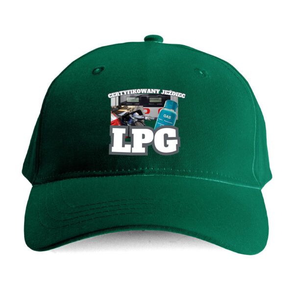 Czapka motoryzacyjna bekowa - jeździec LPG - obrazek 2