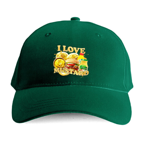 Czapka dla kucharza – I love mustard - obrazek 2