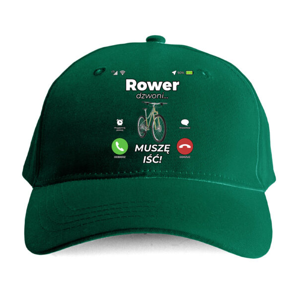 Czapka sportowa – Rower dzwoni - obrazek 2