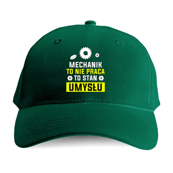 Czapka dla mechanika – Mechanik to stan umysłu - obrazek 2