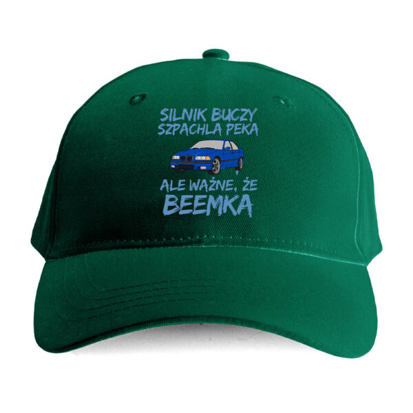 Czapka motoryzacyjna bekowa - ważne że Beemka - obrazek 2