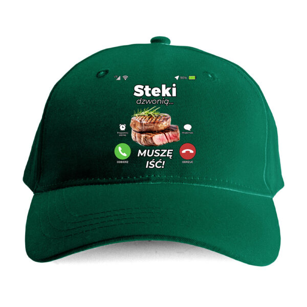 Czapka humor plus size - steki dzwonią - obrazek 2