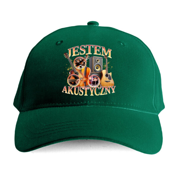 Czapka hobbystyczna Muzyczna - Jestem akustyczny - obrazek 3