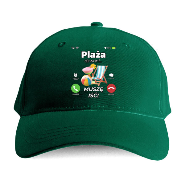 Czapka hobbystyczna Podróżna - Plaża dzwoni - obrazek 4