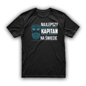 Koszulka dla żeglarza - Najlepszy kapitan na świecie