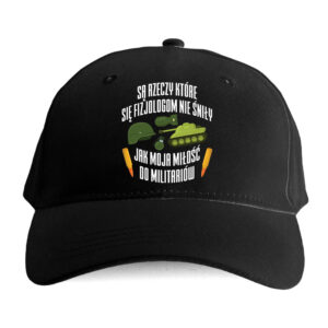Czapka z nadrukiem - Miłość do militarów