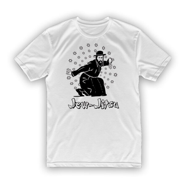 Bekowa koszulka z nadrukiem - Jew Jitsu - obrazek 2