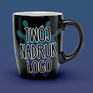 Czarny Kubek z Twoją grafiką Kreator