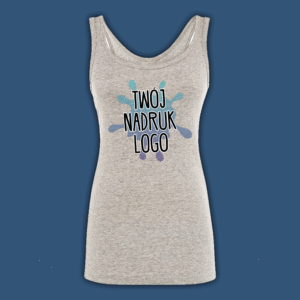 Koszulki na ramiączka z Nadrukiem haftem - Kreator