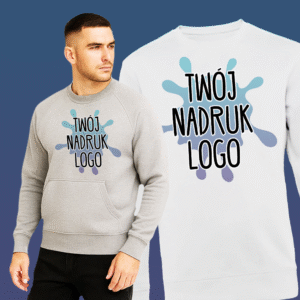 Bluza bez kaptura- twój nadruk/logo
