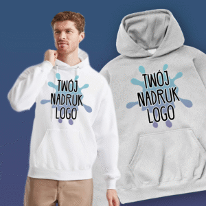 Bluza z kapturem - twój nadruk/logo
