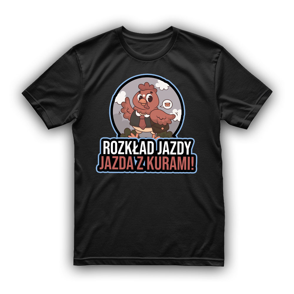 Bekowa koszulka - jazda z kurami