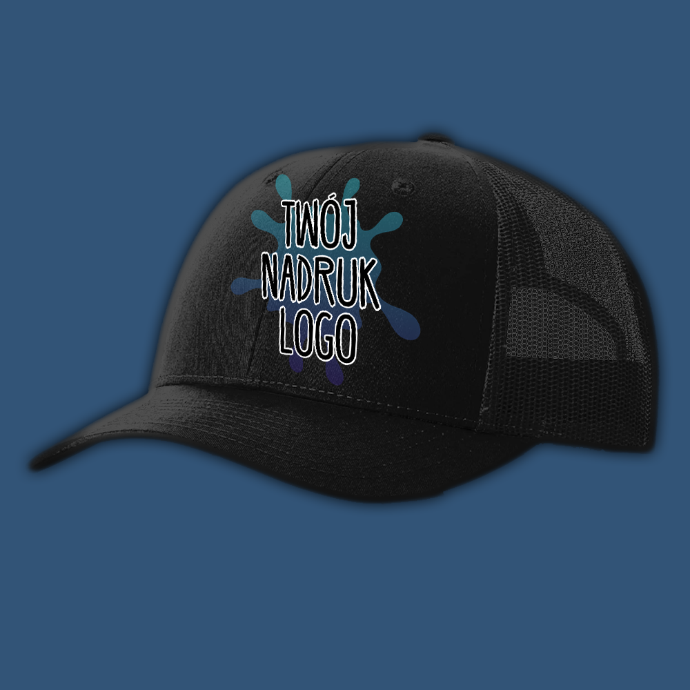 Czapka truckerka - twój nadruk/logo