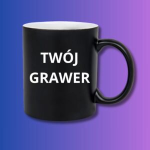 kUBEK Z GRAWEROWANYM LOGO