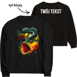 #10 Bluza bez kaptura prezent dla wędkarza – żabnica
