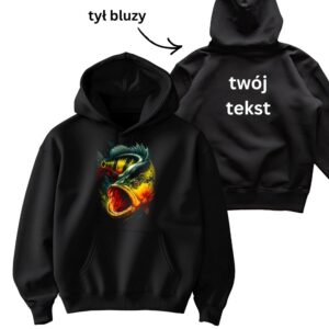 #10 Bluza z kapturem motyw rybny – żabnica